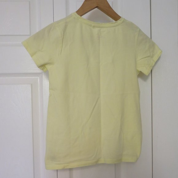 NEXT UK - Yellow 'B' for Beautfiul knotted T-shirt - Picture 3 of 6
